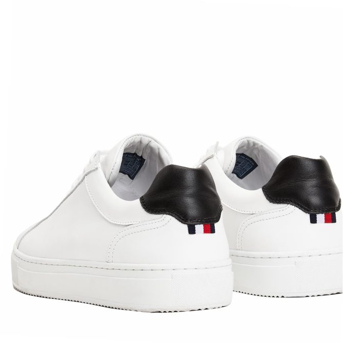 Premium Cupsole Leather Trainers Tommy Hilfiger Superior Style - Image 3