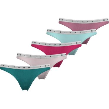 5-Pack Thong Briefs Tommy Bodywear Trend Model
