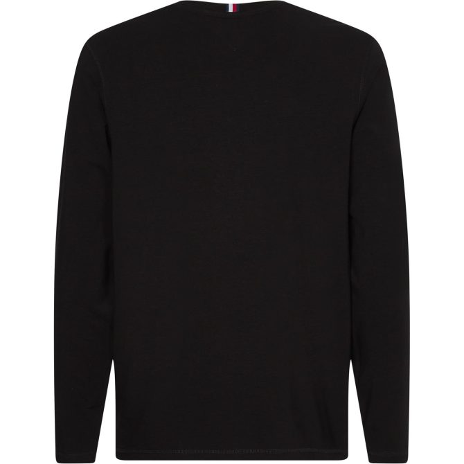 Essential Long Sleeve T Shirt Tommy Sport Free Delivery - Image 2