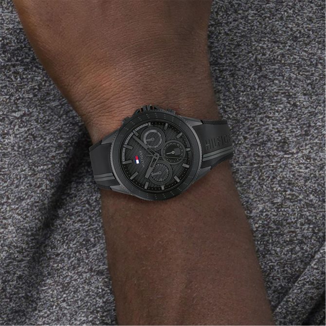 Gents Sport Inspired Silicone Watch Tommy Hilfiger Sells Cheap - Image 4