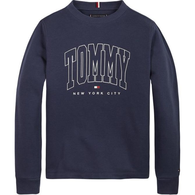 Boys Bold Varsity Sweatshirt Tommy Hilfiger Less Expensive