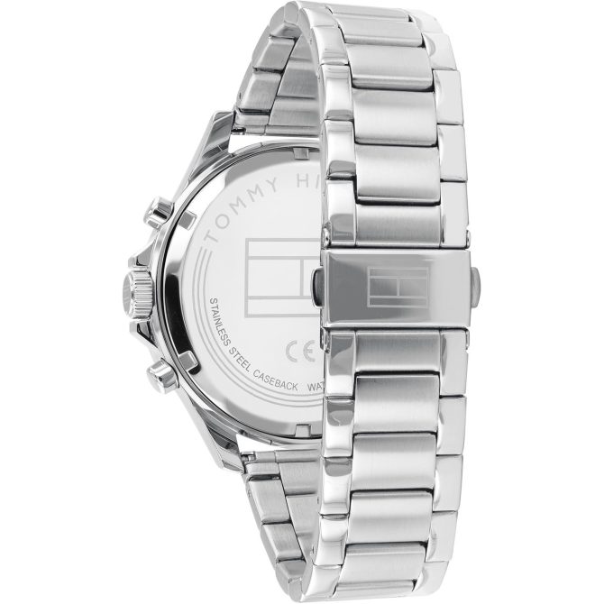 Tommy Hilfiger Gents Multi Coloured Bezel Stainless Steel Watch Superior Style - Image 3