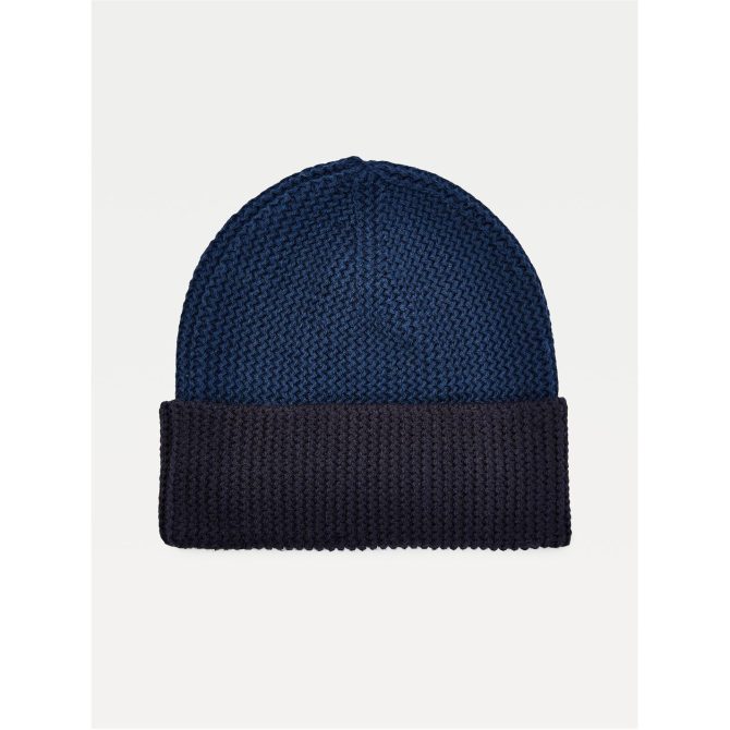 Tommy Hilfiger Big Flag Beanie Mens Wholesale - Image 2