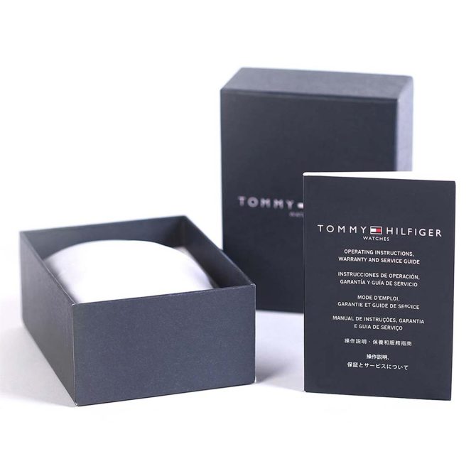 Tommy Hilfiger Gents Skeleton Dial Watch Free Delivery - Image 4