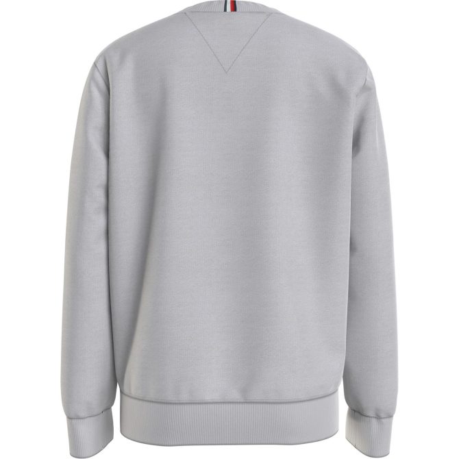 Flag Rib Crew Neck Sweatshirt Tommy Hilfiger Trend Model - Image 4