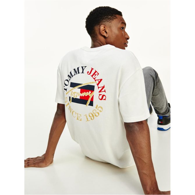 Vintage Graphic Short Sleeve T Shirt Tommy Jeans Online Sales - Image 5