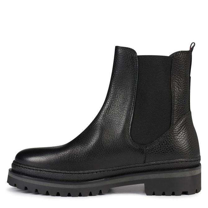 Rigged Classic Chelsea Boots Tommy Hilfiger Reduction In Price - Image 2