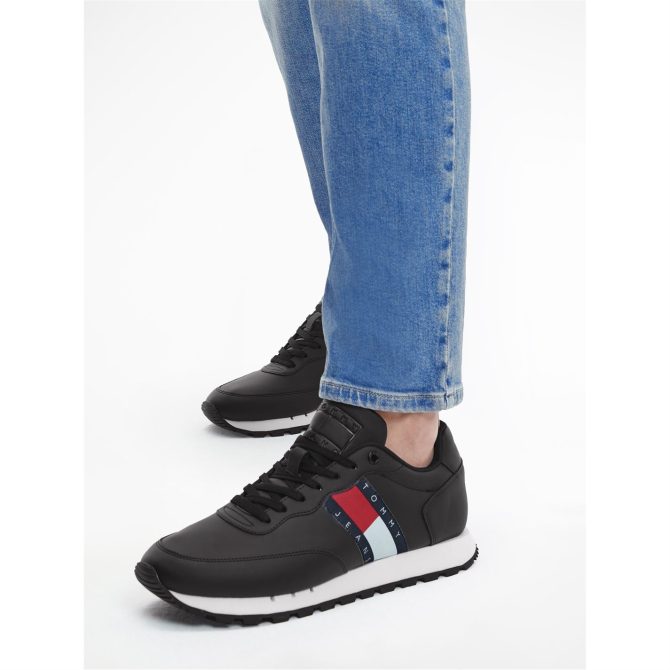 Kemp Leather Running Trainers Tommy Jeans Hot Sell - Image 5