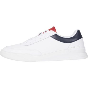 Elevated Leather Cupsole Trainers Tommy Hilfiger Trend Model