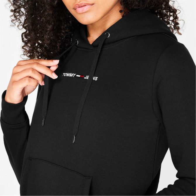 Linear Logo Hoodie Tommy Jeans Cut Price - Image 4
