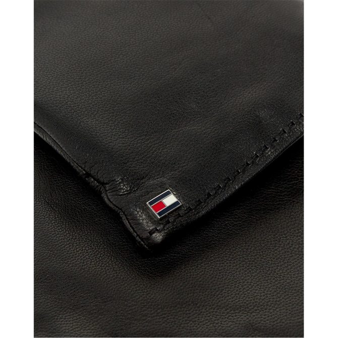 Tommy Hilfiger Flag Leather Gloves Mens Free Delivery - Image 2