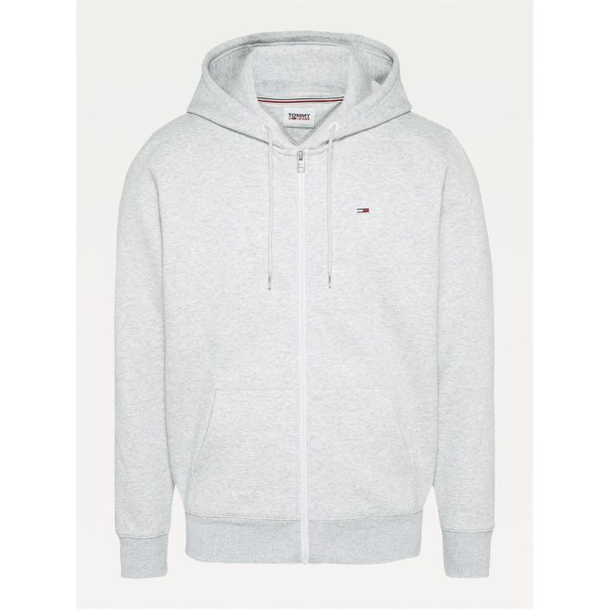Original Flag Basic Zip Hoodie Tommy Jeans Free Delivery - Image 5