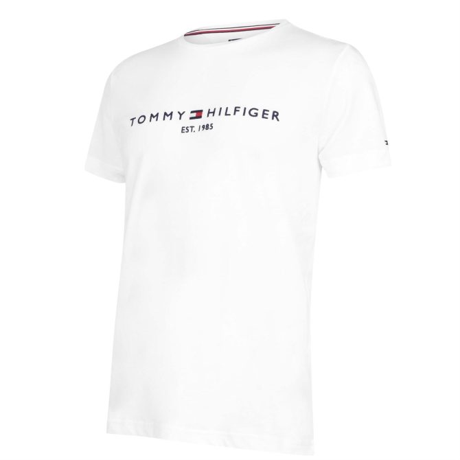 Logo Crew Neck T Shirt Tommy Hilfiger Superior Style - Image 7