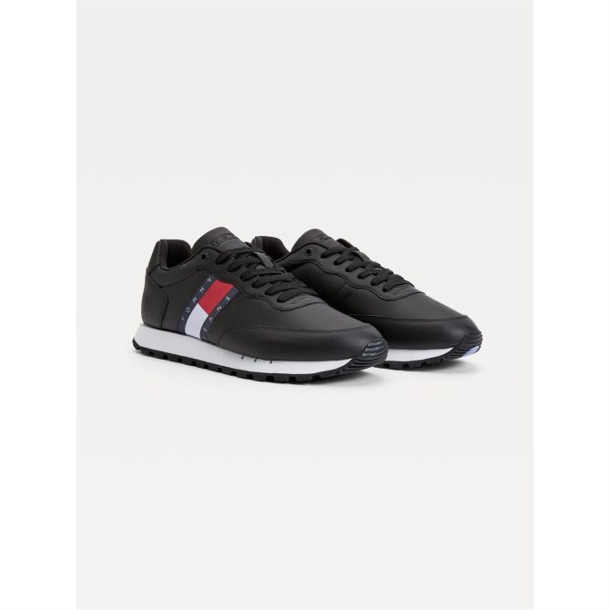 Kemp Leather Running Trainers Tommy Jeans Hot Sell - Image 7