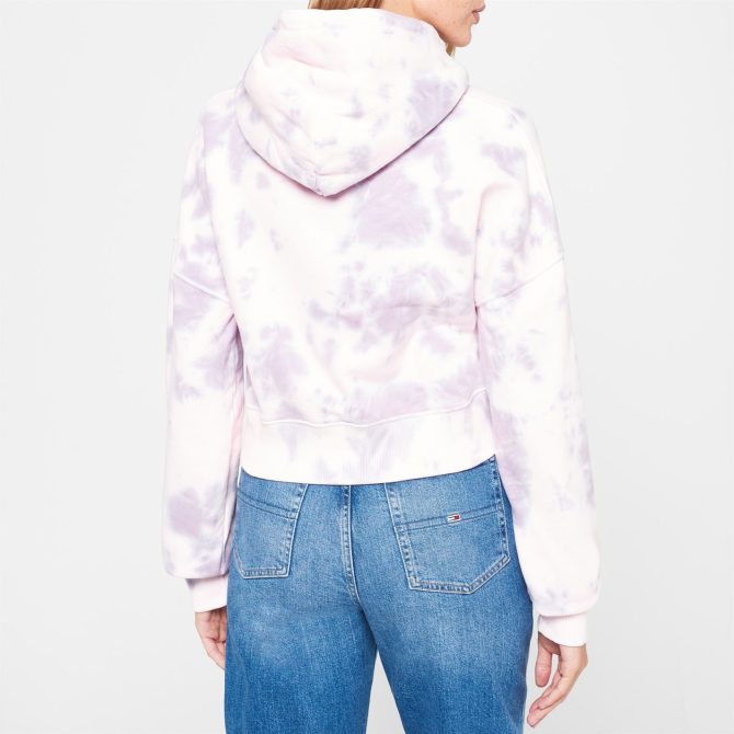 Tommy Hilfiger Tie Dye Hoodie Womens Sale Merchandise - Image 3