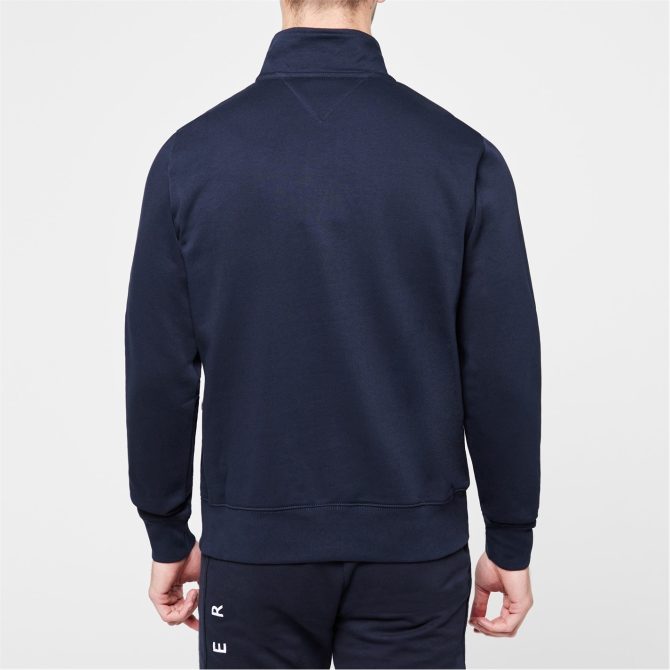 Logo Mockneck Sweatshirt Tommy Hilfiger Free Delivery - Image 3