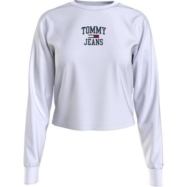College Long Sleeve T Shirt Tommy Jeans Sells Cheap