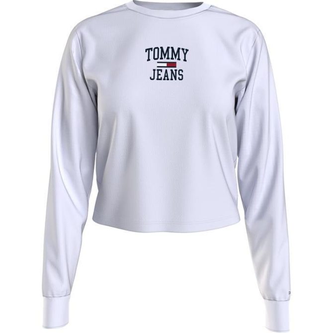 College Long Sleeve T Shirt Tommy Jeans Sells Cheap