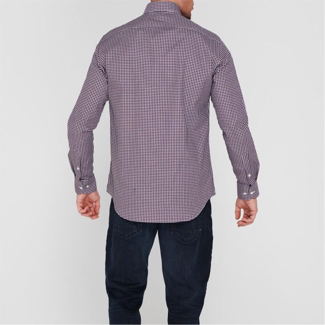 Button Down Checked Shirt Tommy Hilfiger Cut Price - Image 3