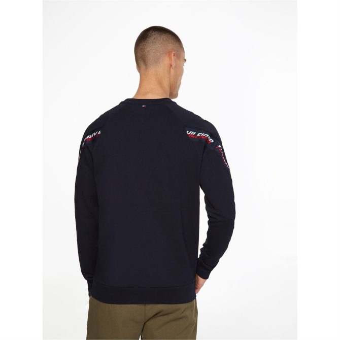 Tape Crew Sweater Tommy Sport Sells Cheap - Image 5