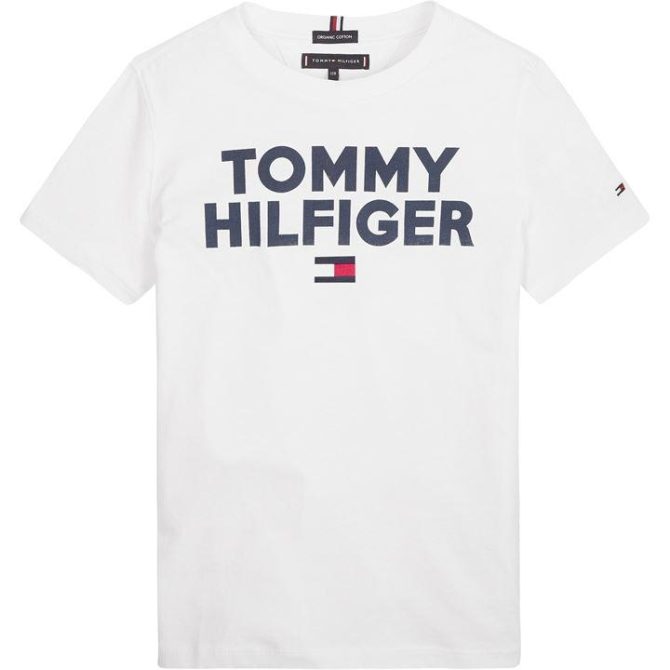 Junior Corp Logo T Shirt Tommy Hilfiger Less Expensive