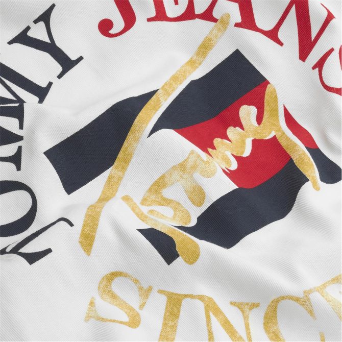 Vintage Graphic Short Sleeve T Shirt Tommy Jeans Online Sales - Image 3
