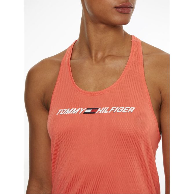 Graphic Mesh Tank Top Tommy Sport Sells Cheap - Image 6