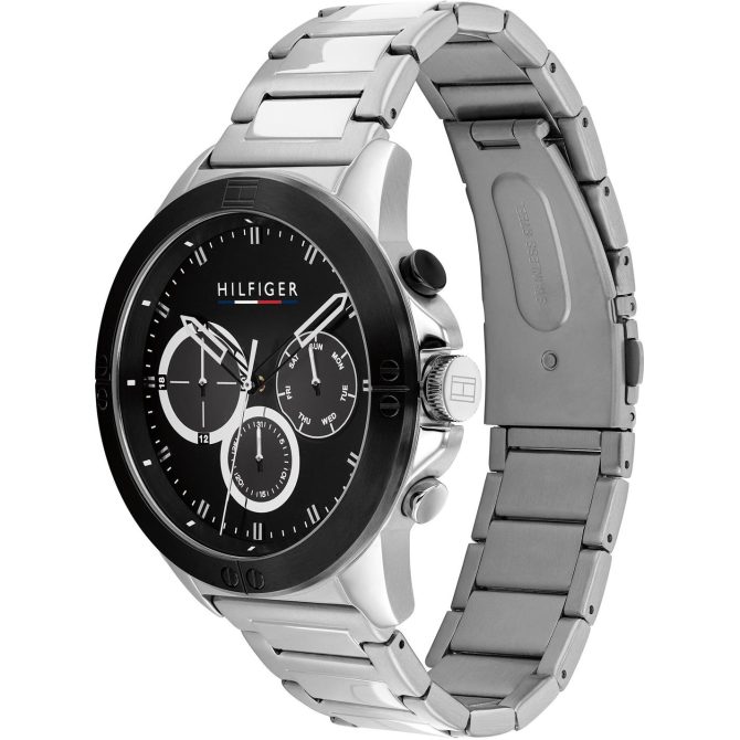 Gents Black Dial Watch Tommy Hilfiger Reduction In Price - Image 3