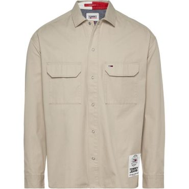 Soft Solid Cotton Over shirt Tommy Jeans Affordable Price
