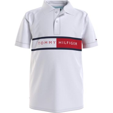 Tommy Hilfiger Flag Polo Children Free Delivery