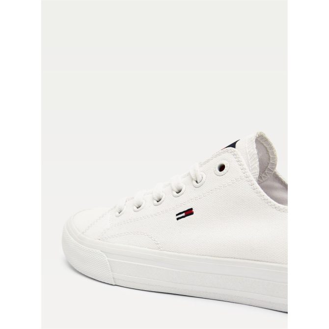 Canvas Low Trainers Tommy Jeans Free Delivery - Image 3