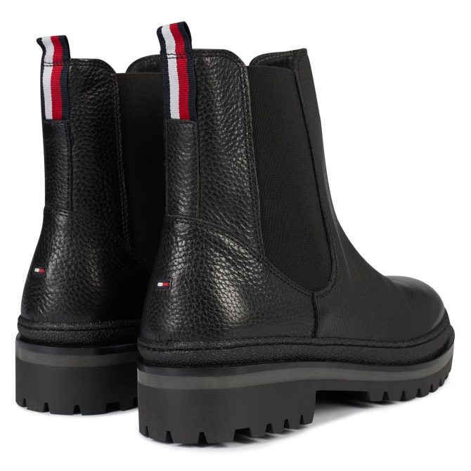 Rigged Classic Chelsea Boots Tommy Hilfiger Reduction In Price - Image 4