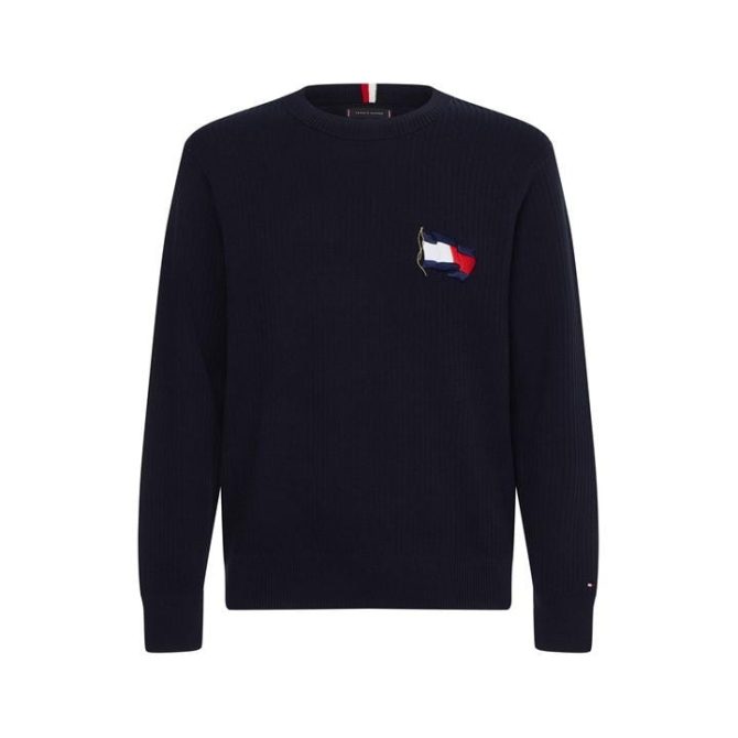 Wavy Flag Sweater Tommy Hilfiger Shoping Model