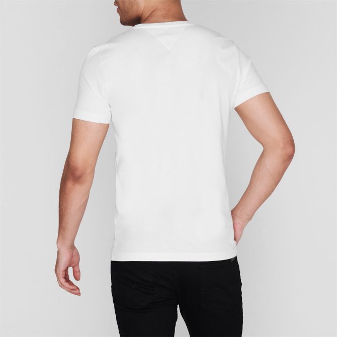 Logo Crew Neck T Shirt Tommy Hilfiger Superior Style - Image 3