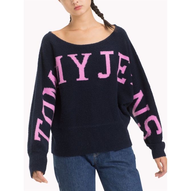 Tommy Jeans Bat Wing Sweater Tommy Hilfiger Free Delivery - Image 2