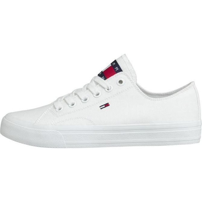 Canvas Low Trainers Tommy Jeans Free Delivery