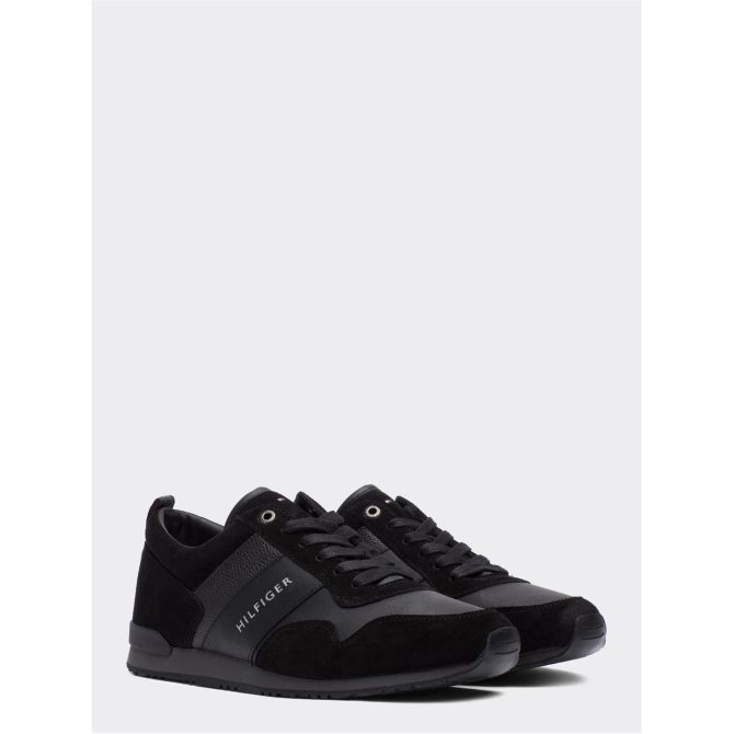 Tommy Hilfiger Iconic Suede Mix Runner Reduction In Price - Image 5