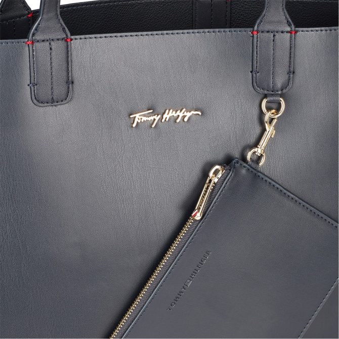 Iconic Logo Tote Bag Tommy Hilfiger Sale Merchandise - Image 4