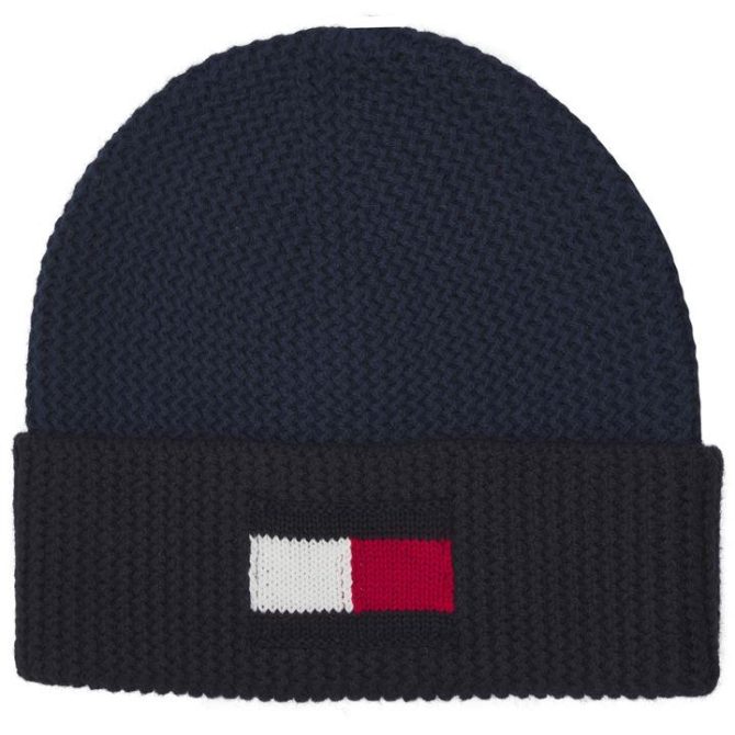 Tommy Hilfiger Big Flag Beanie Mens Wholesale