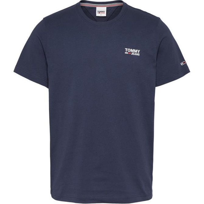 Regular Corp Logo T Shirt Tommy Jeans Free Delivery