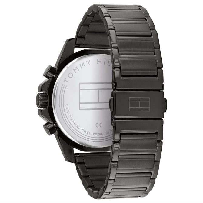 Gents Grey Steel Watch Tommy Hilfiger Free Delivery - Image 3