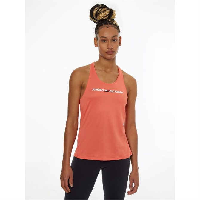 Graphic Mesh Tank Top Tommy Sport Sells Cheap - Image 4