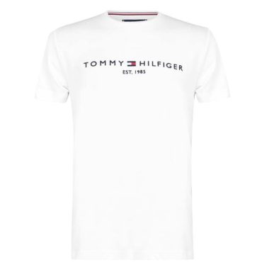 Logo Crew Neck T Shirt Tommy Hilfiger Superior Style