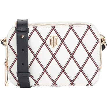 Diamond Quilted Monogram Camera Bag Tommy Hilfiger Offering Discounts