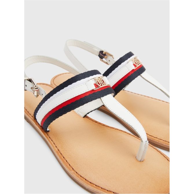 Corporate Webbing Flat Sandals Tommy Hilfiger Hot Sell - Image 5
