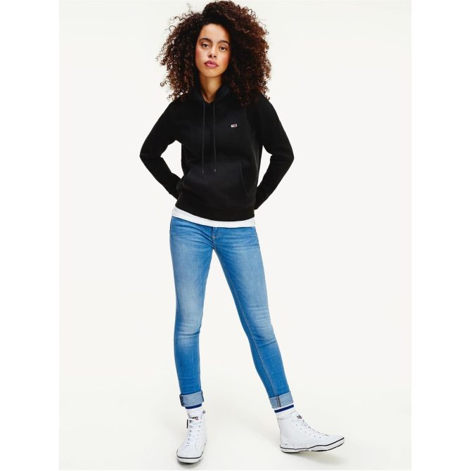 Fleece Hoodie Tommy Jeans Free Delivery - Image 5