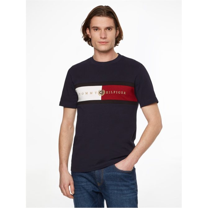 Icon Insert T Shirt Tommy Hilfiger Free Delivery - Image 4