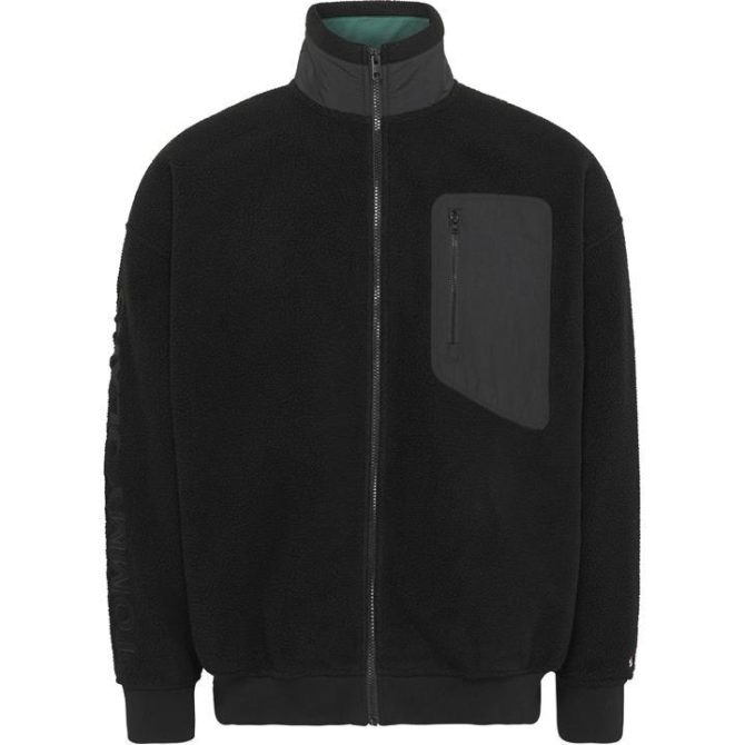 Polar Zip Through Fleece Tommy Jeans Reduction In Price