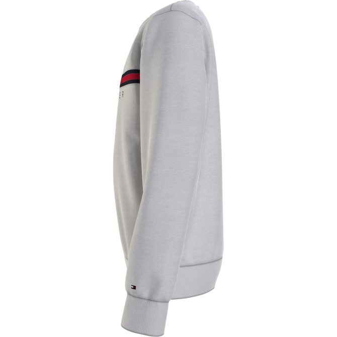 Flag Rib Crew Neck Sweatshirt Tommy Hilfiger Trend Model - Image 2
