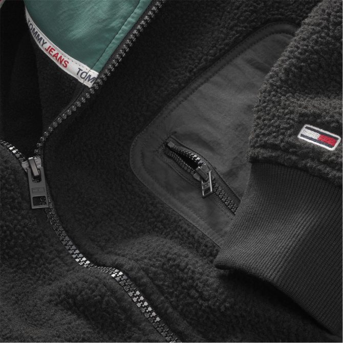 Polar Zip Through Fleece Tommy Jeans Reduction In Price - Image 3